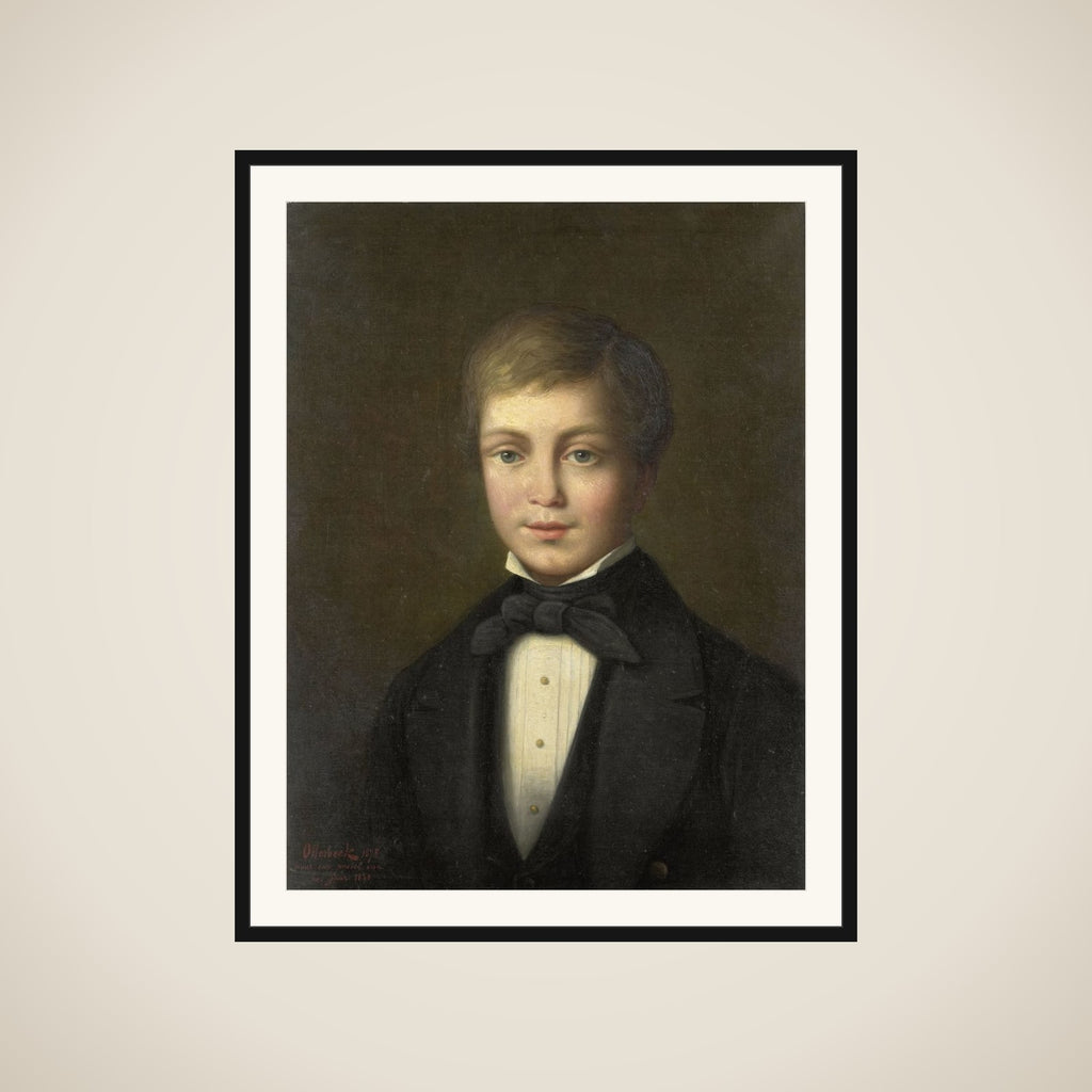 Jacob van Eeghen (1818-34). Op twaalfjarige leeftijd framed