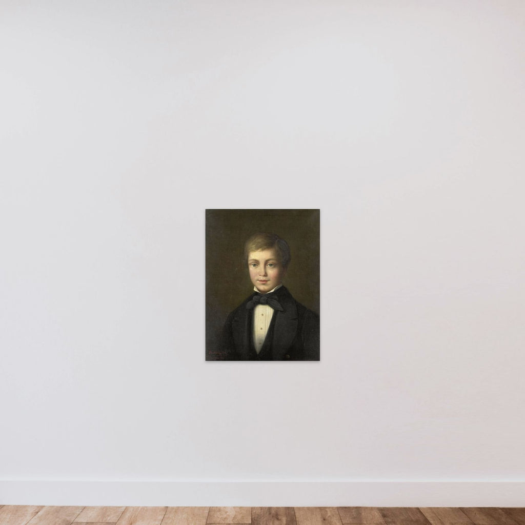 Jacob van Eeghen (1818-34). Op twaalfjarige leeftijd unframed — shown to scale