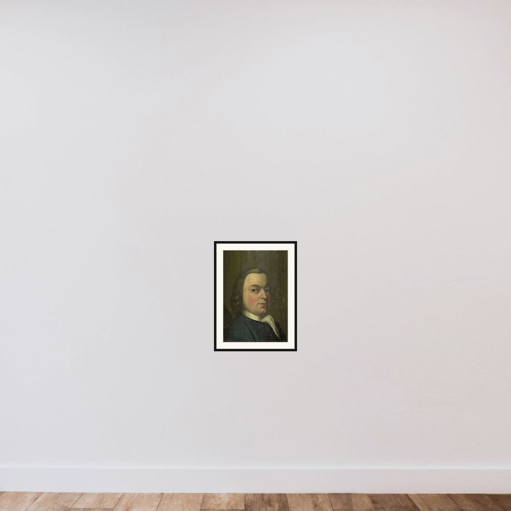Gerrit Schnetzler framed — shown to scale