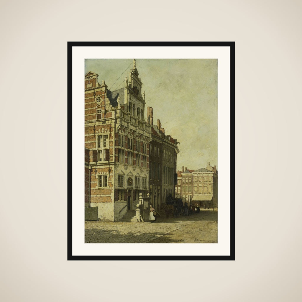 The Town Hall, The Hague framed