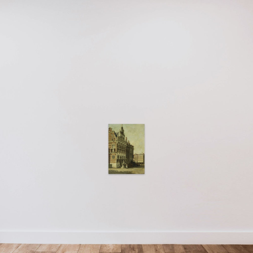 The Town Hall, The Hague unframed — shown to scale