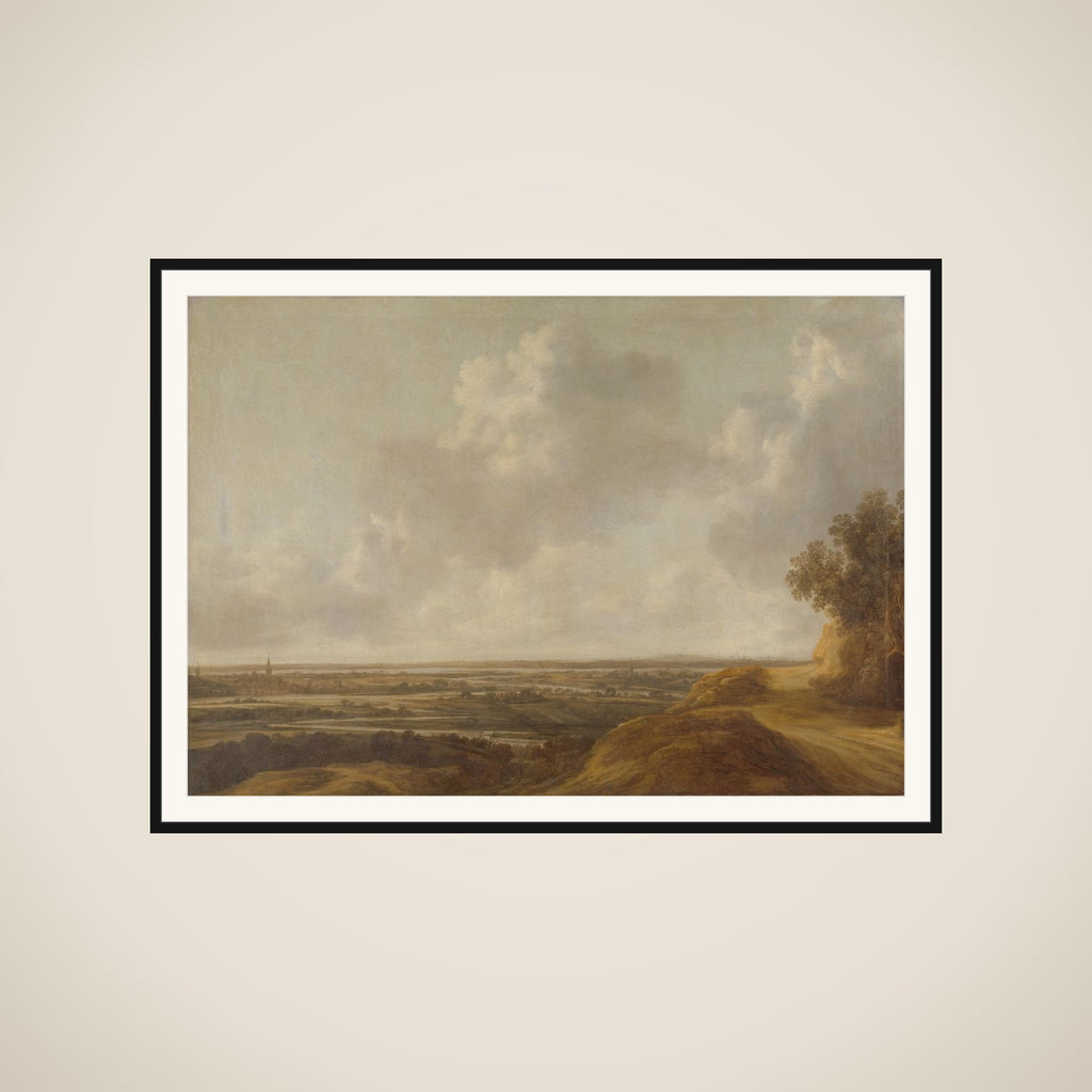 Panorama in the Countryside Around Kleve framed