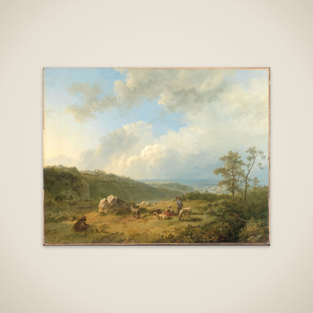 Landscape with a Rainstorm Threatening unframed print