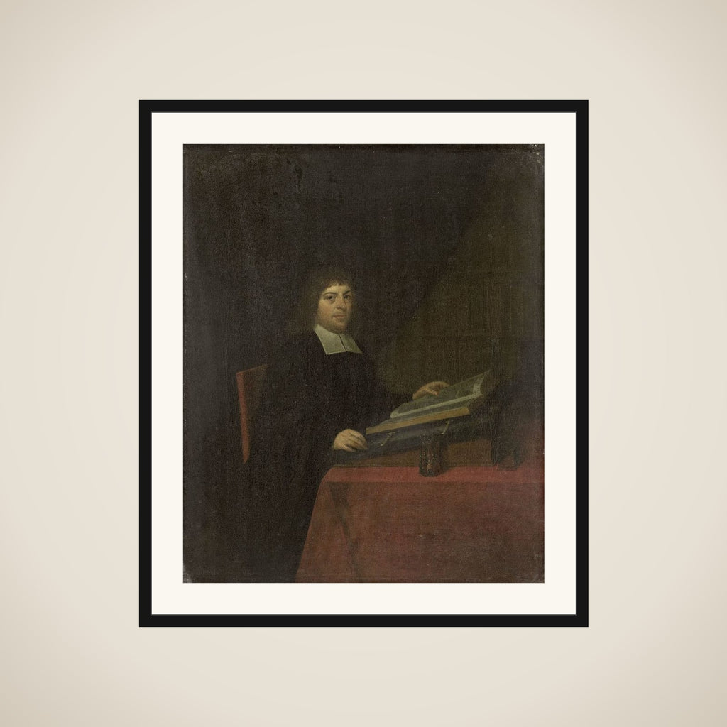 Portrait of a Minister framed