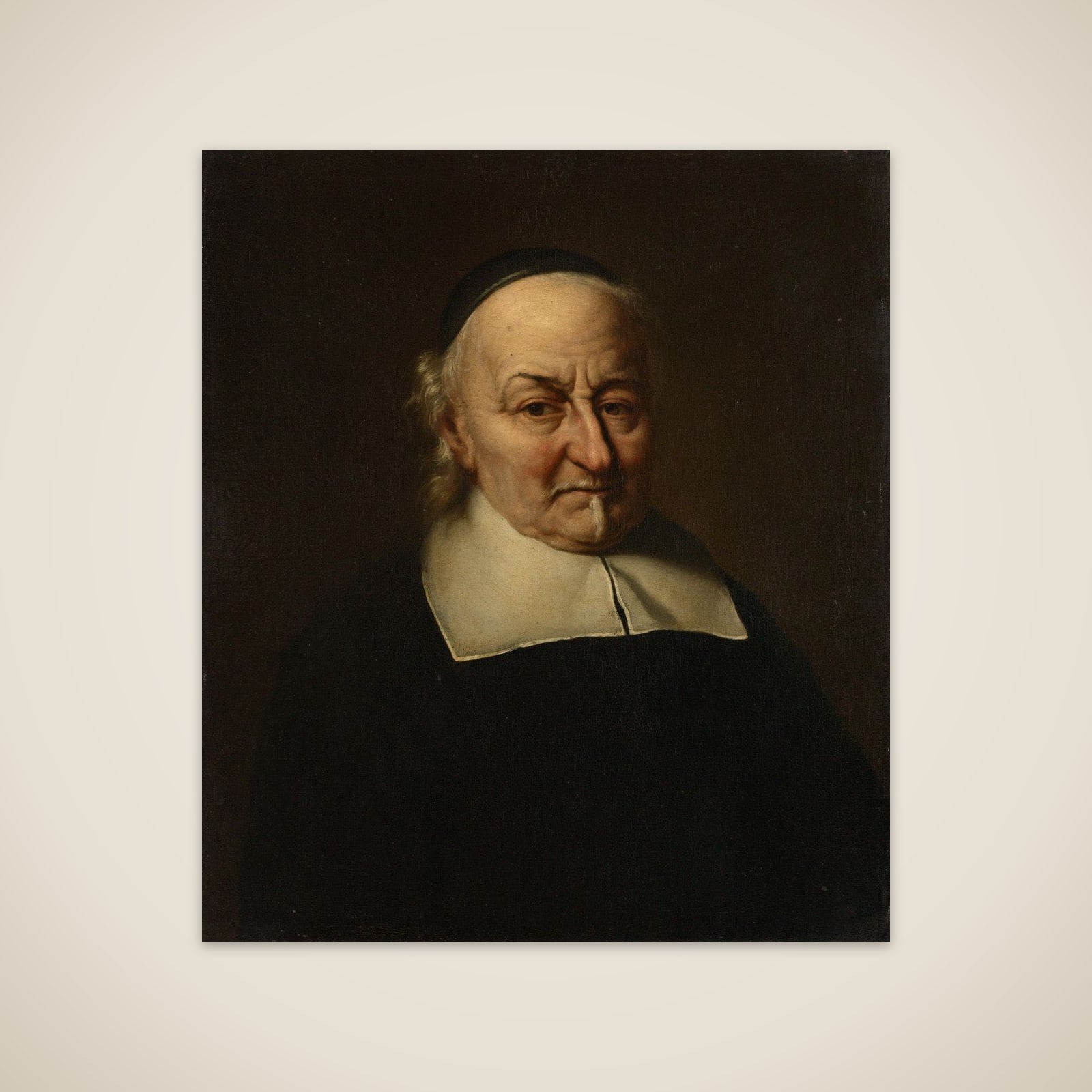 Joost van den Vondel (1587-1679), Poet unframed print