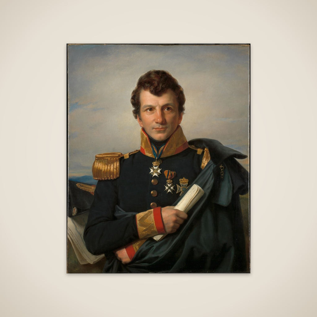 Count Johannes van den Bosch (1780-1844), Governor-general of the Dutch East Indies, Colonial Minister unframed print