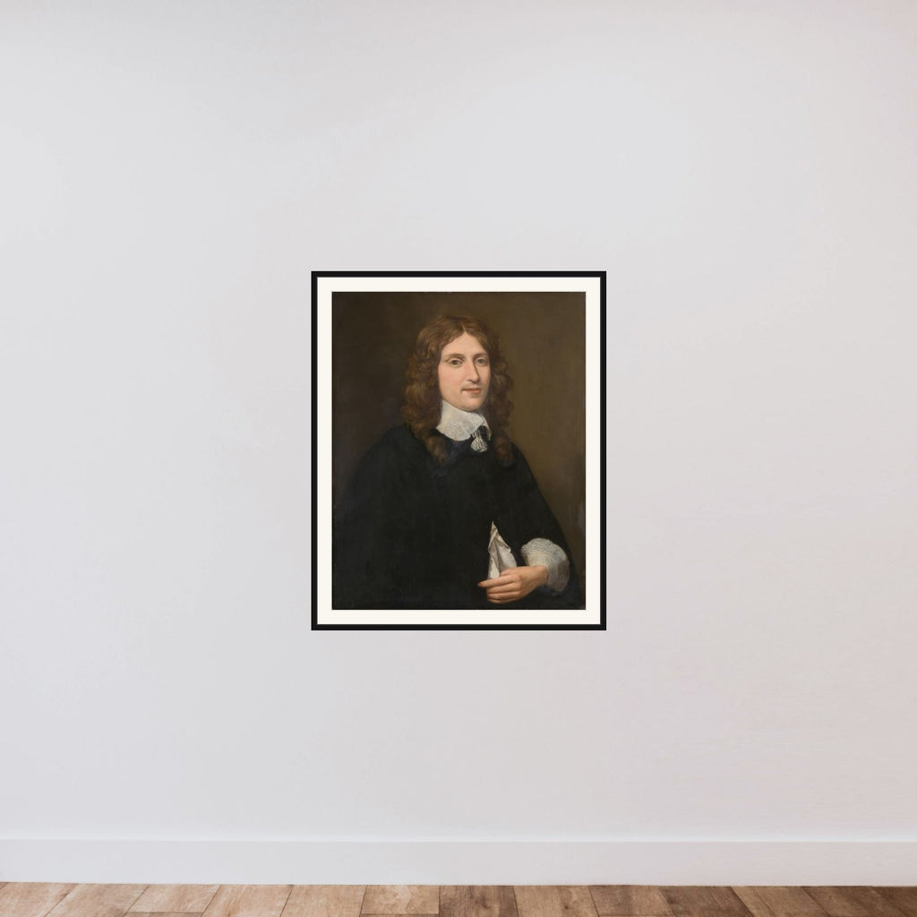 Guilliaam van Bleyswijk (1621-1701) framed — shown to scale