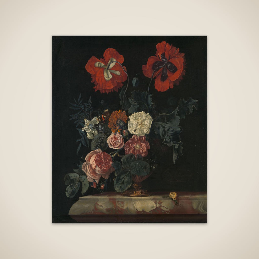Still Life with Flowers unframed print