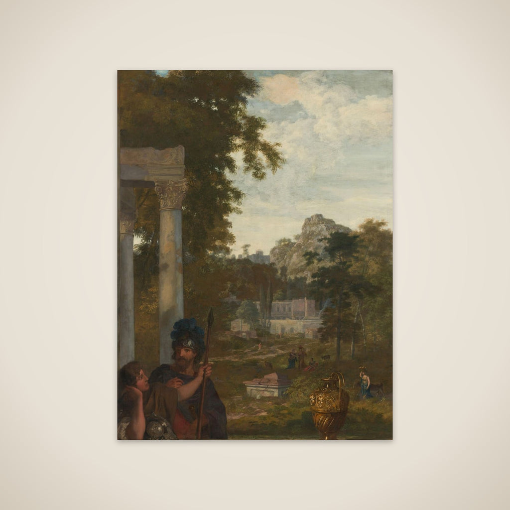 Decoration for a Room in the House of Jacob de Flines in Amsterdam unframed print