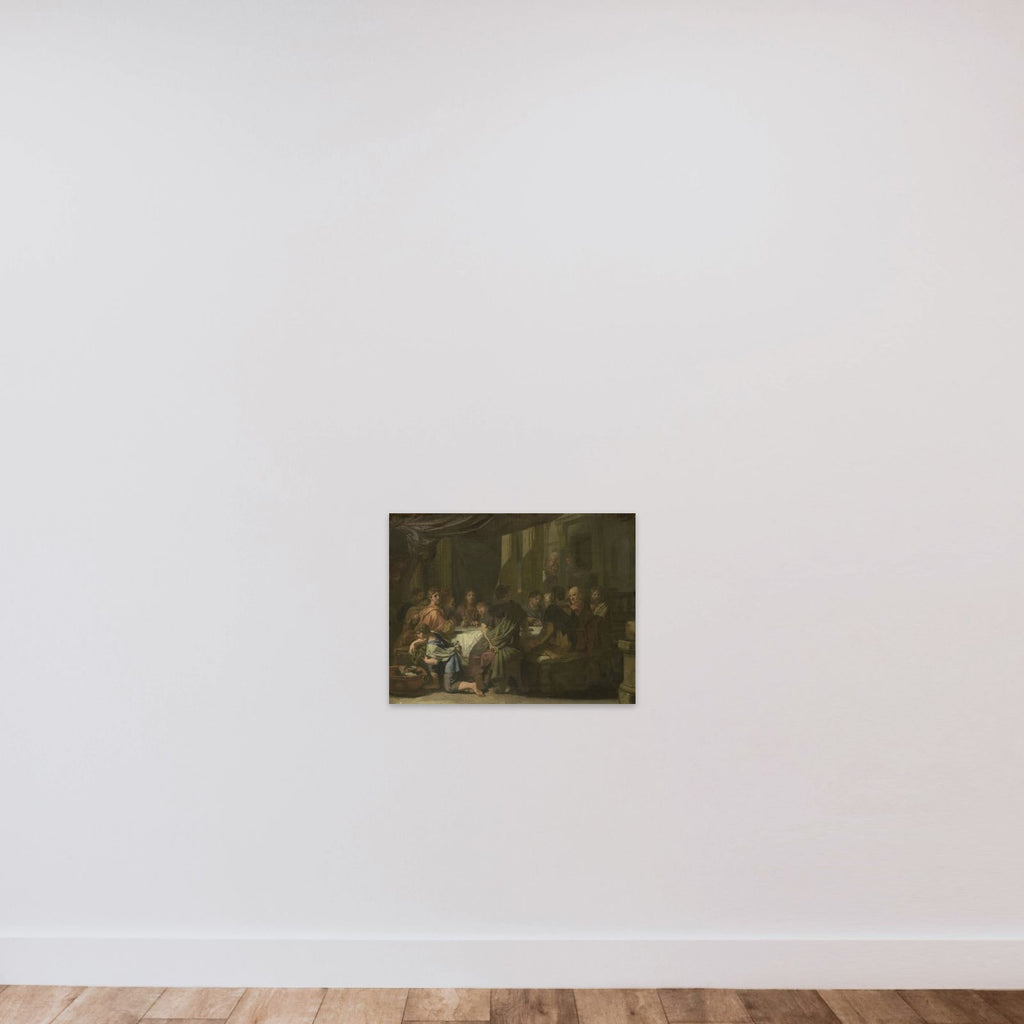 The Last Supper unframed — shown to scale