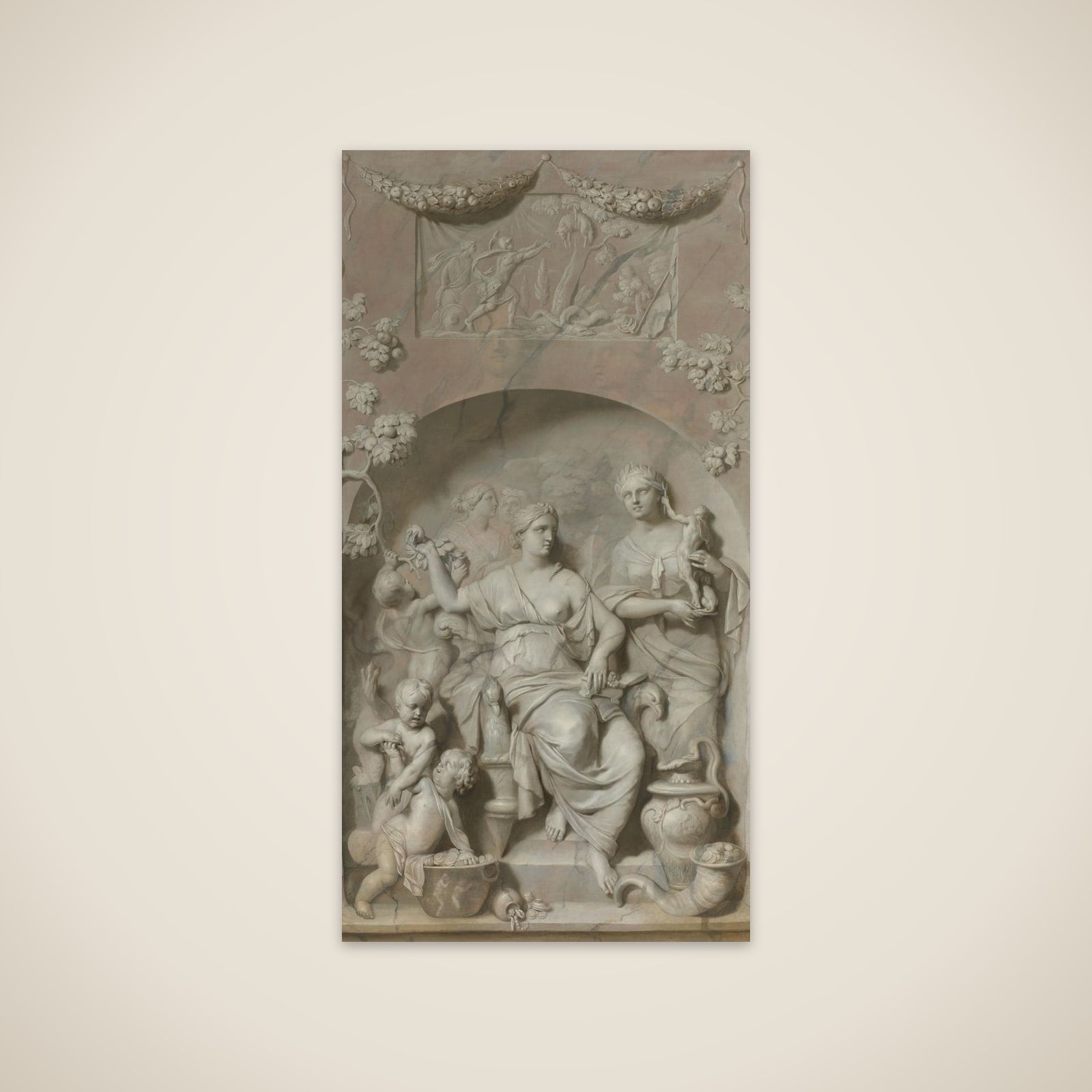Allegory of Riches unframed print