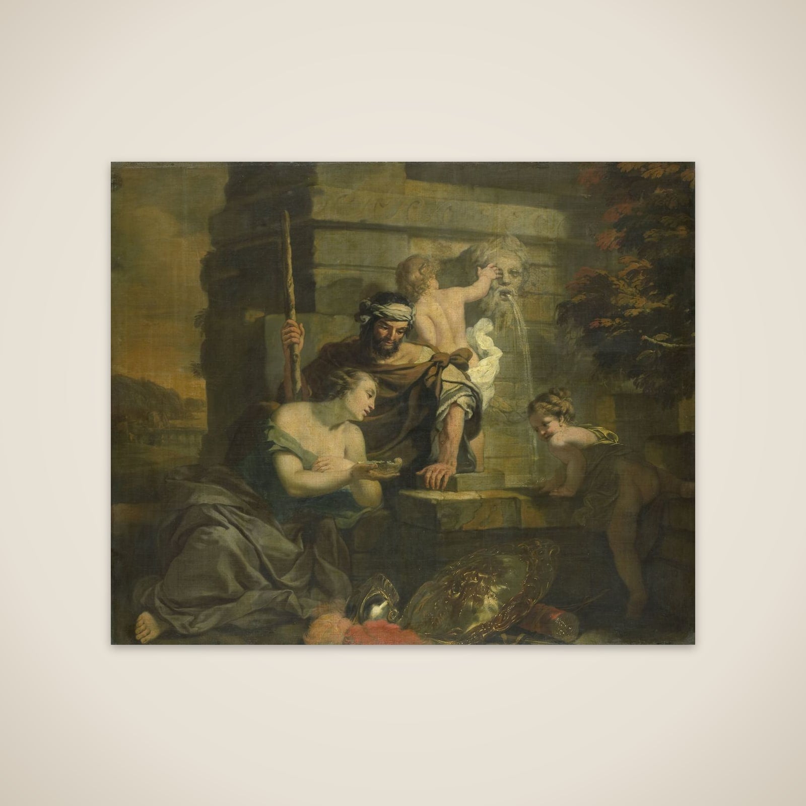 Granida and Daiphilo unframed print