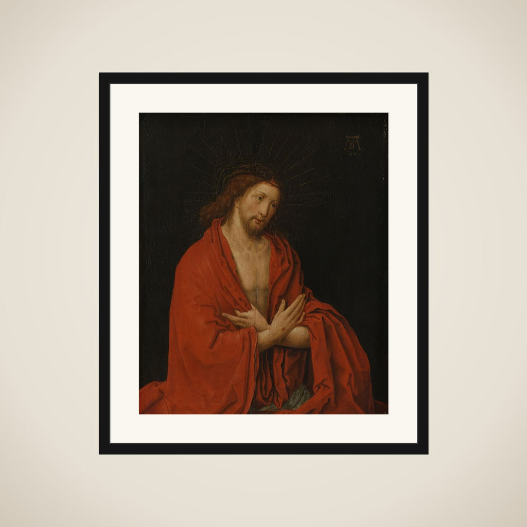Christ with Crown of Thorns framed