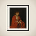 Christ with Crown of Thorns framed