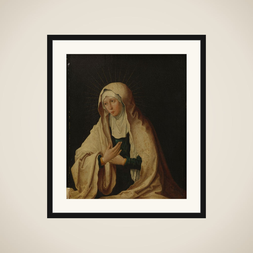 Virgin Mary framed