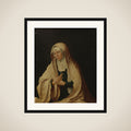 Virgin Mary framed