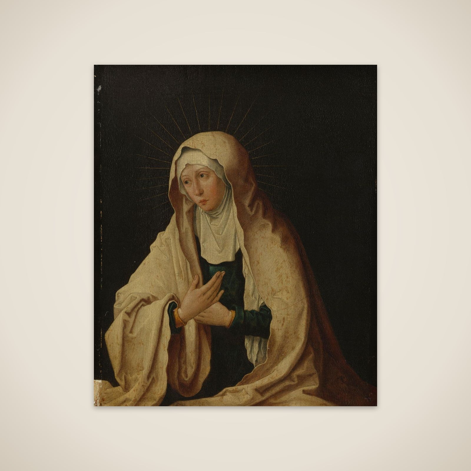 Virgin Mary unframed print