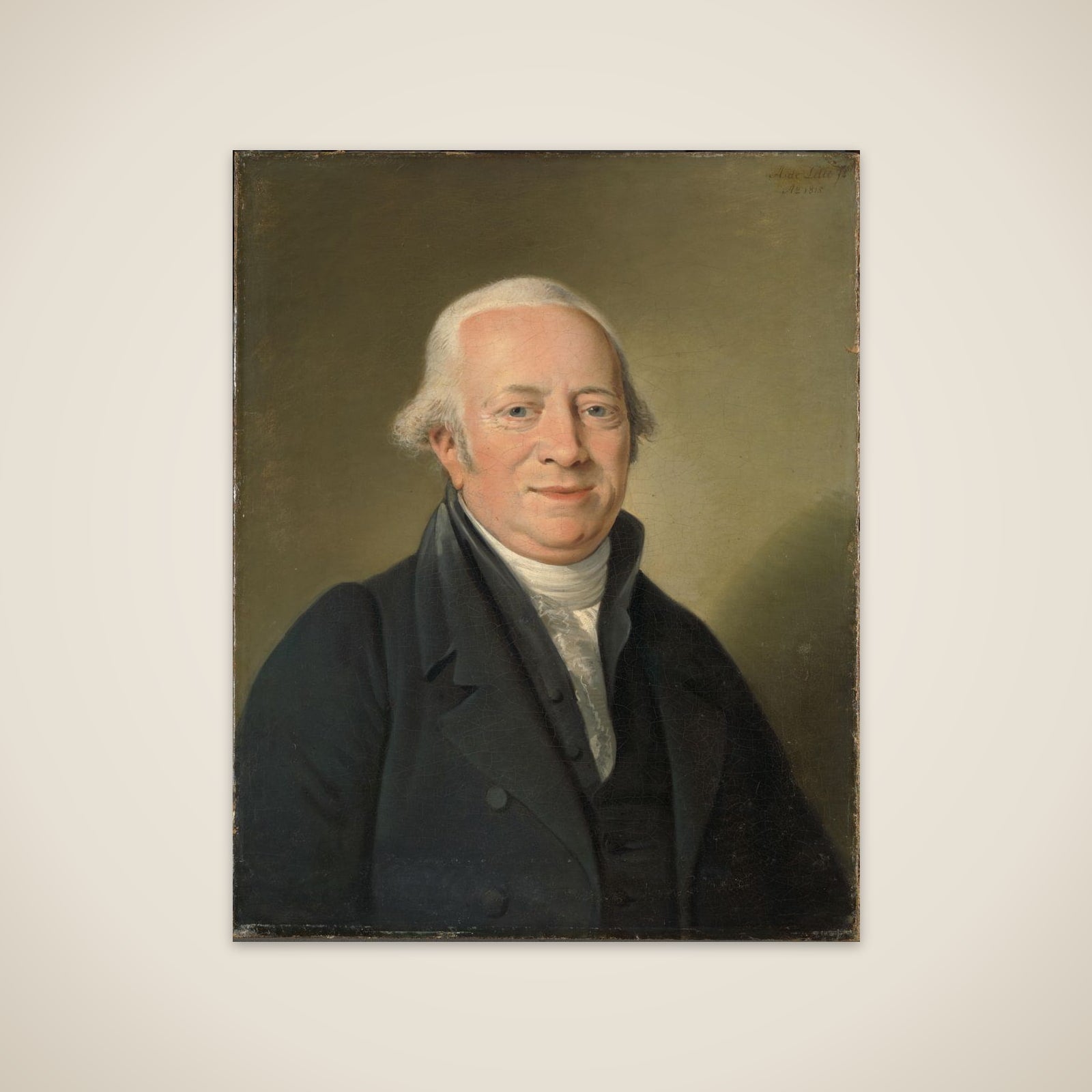 Cornelis Sebille Roos (1754-1820), Amsterdam Art Dealer and Keeper of the Nationale Konst-Gallery in Huis ten Bosch, The Hague unframed print