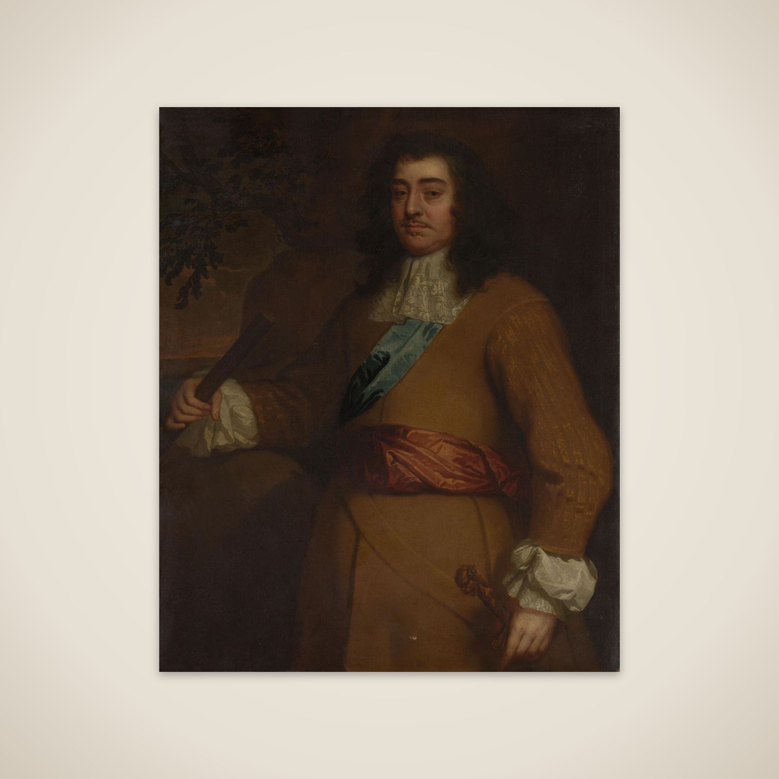 George Monk (1608-69), 1st Duke of Albemarle, English Admiral and Statesman unframed print