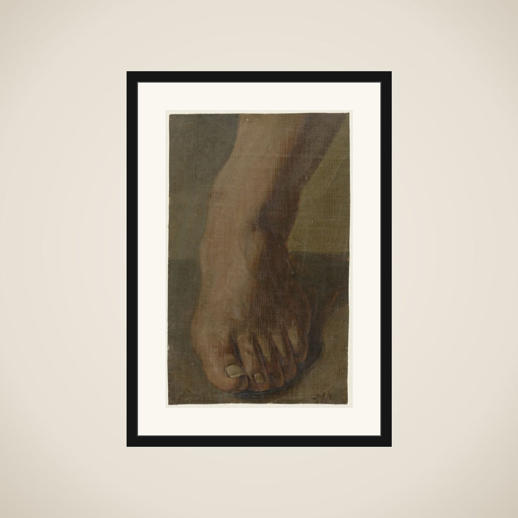 A Left Foot framed