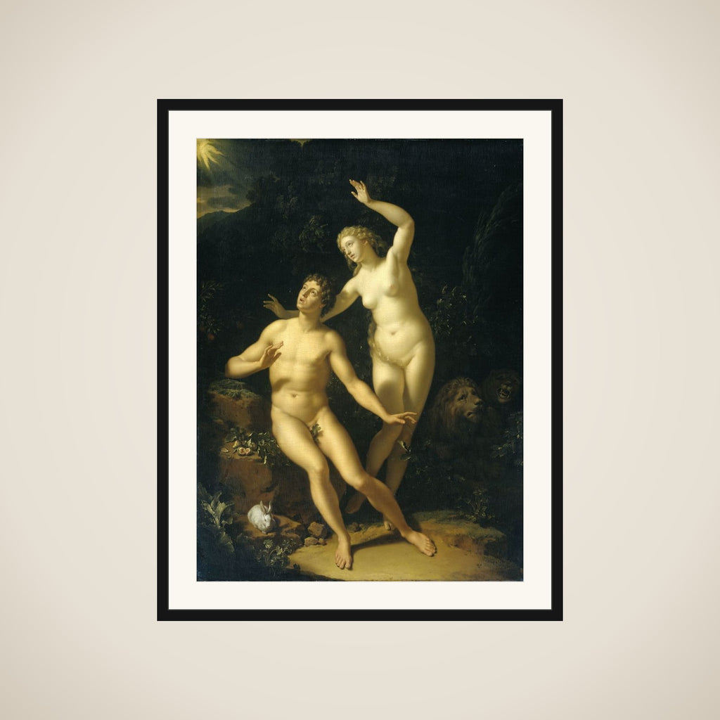 God Holds Adam and Eve Responsible framed
