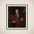 Portrait of Pieter Groenendijk framed