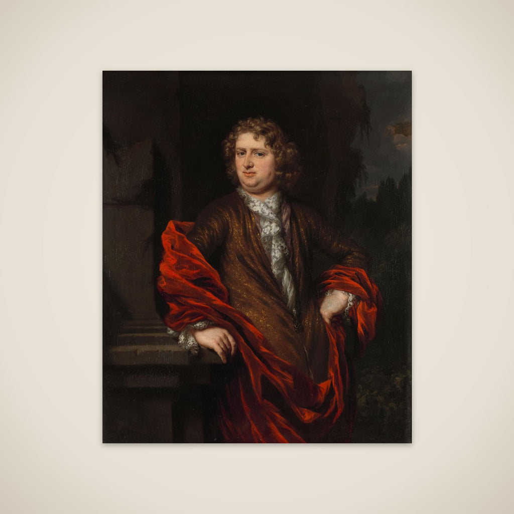 Portrait of Pieter Groenendijk unframed print
