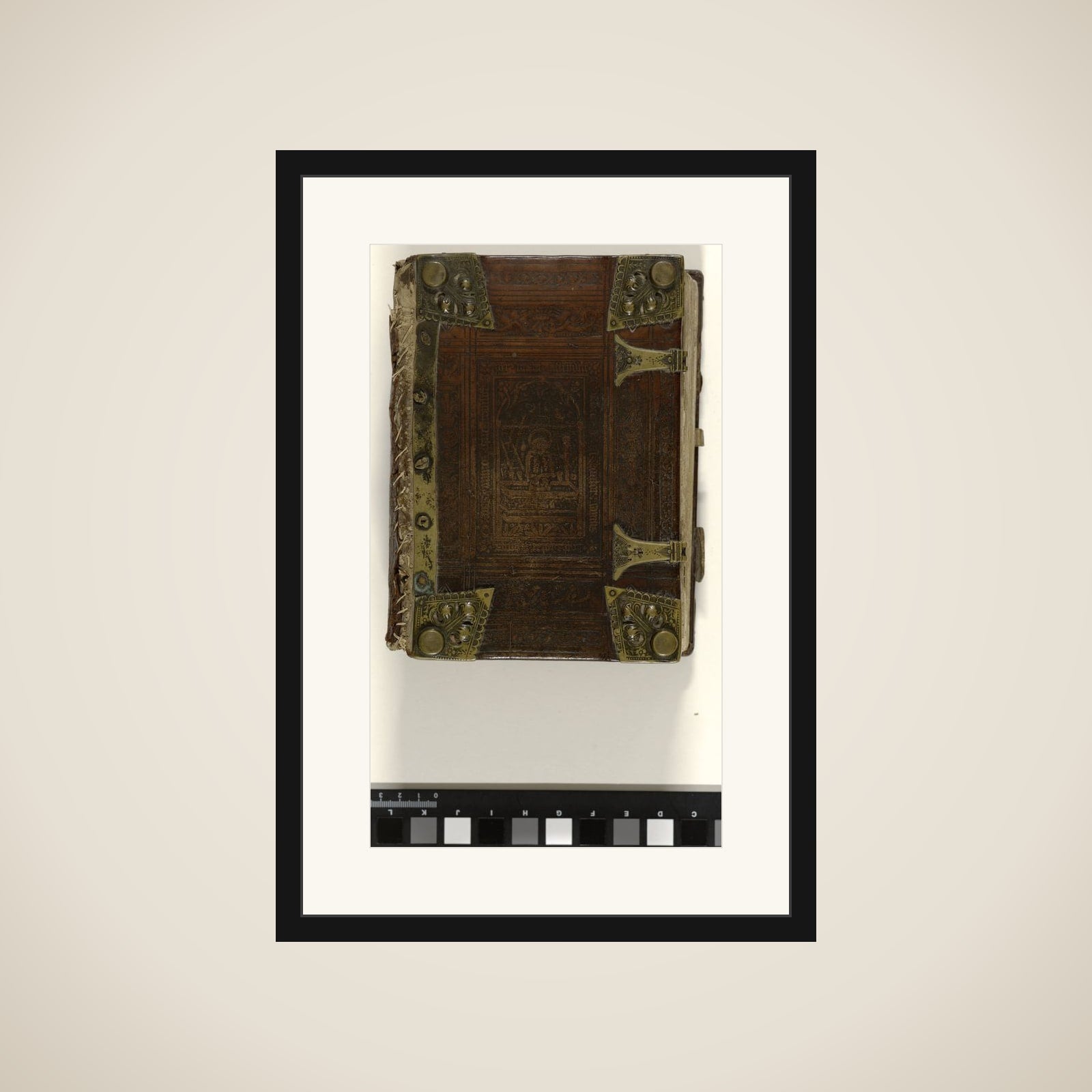 Psalter en brevier (gedeeltes) in het Latijn framed