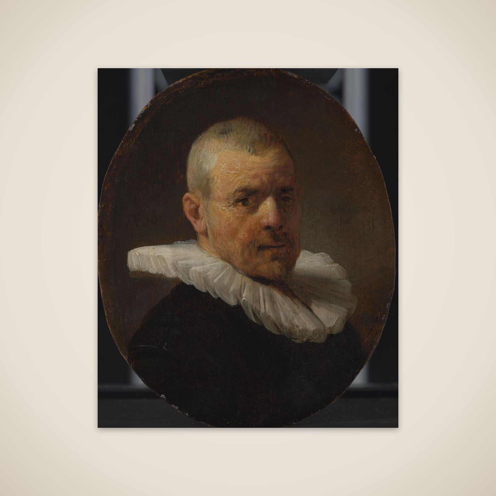 Portrait of Jan Willemsz van der Pluym unframed print
