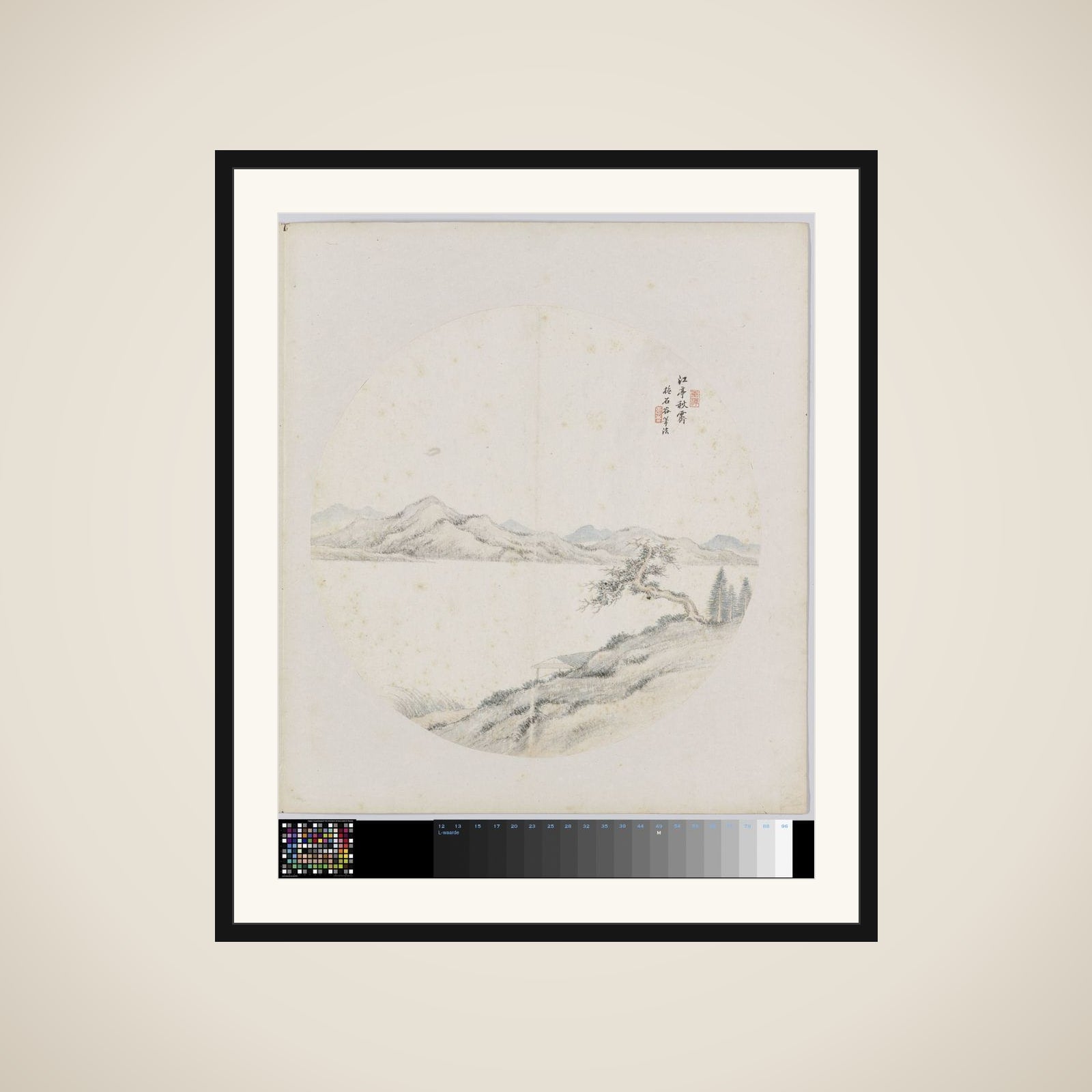 Albumblad framed