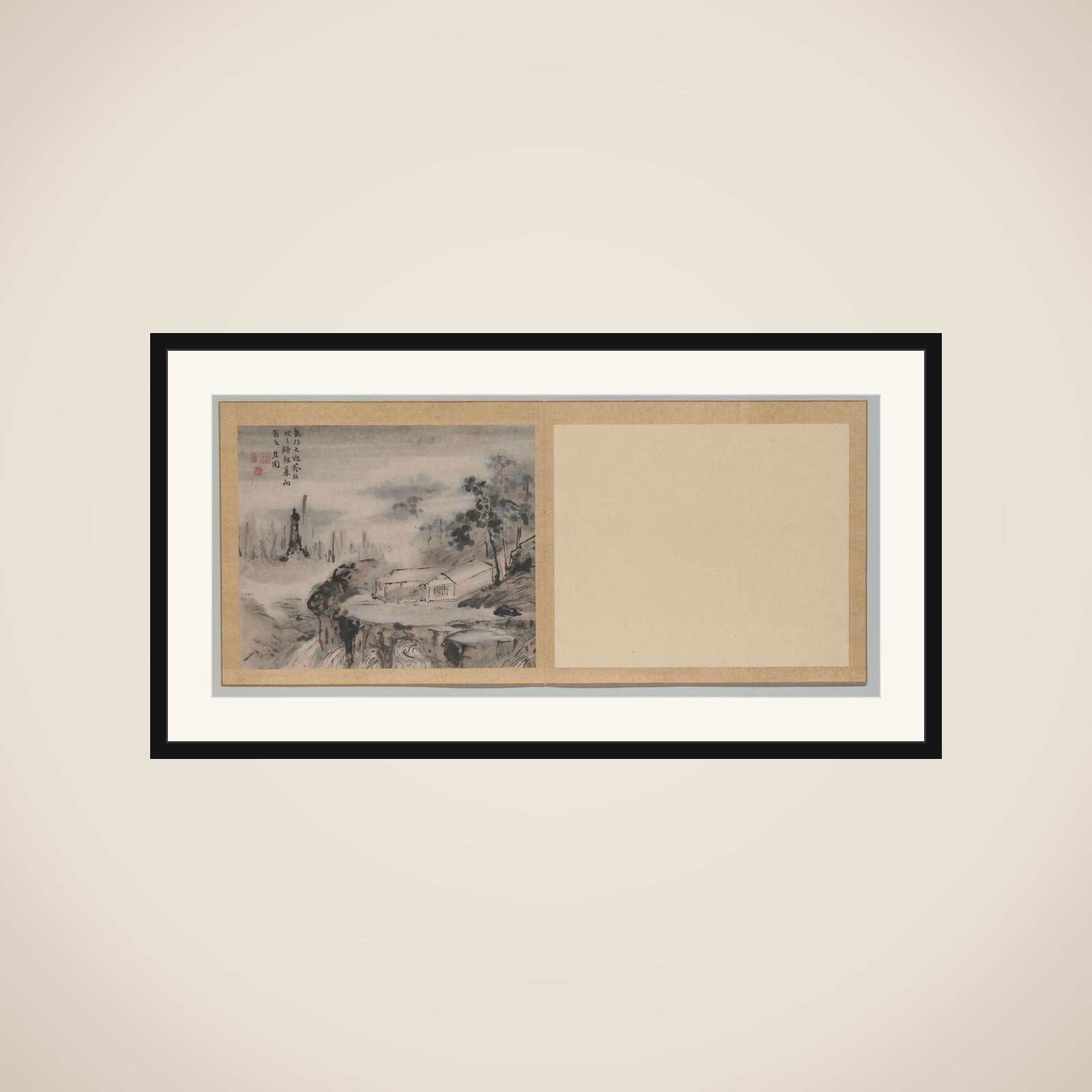 Schildering framed