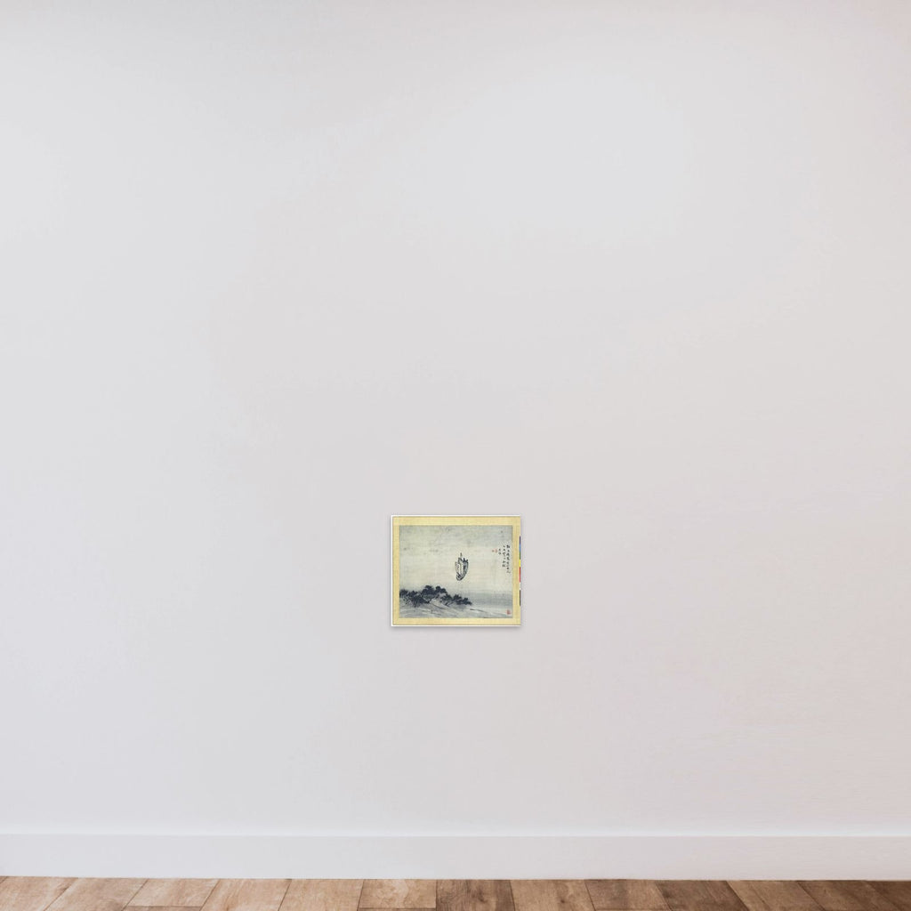 Schildering unframed — shown to scale