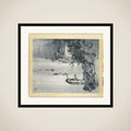 Landscape, album page framed