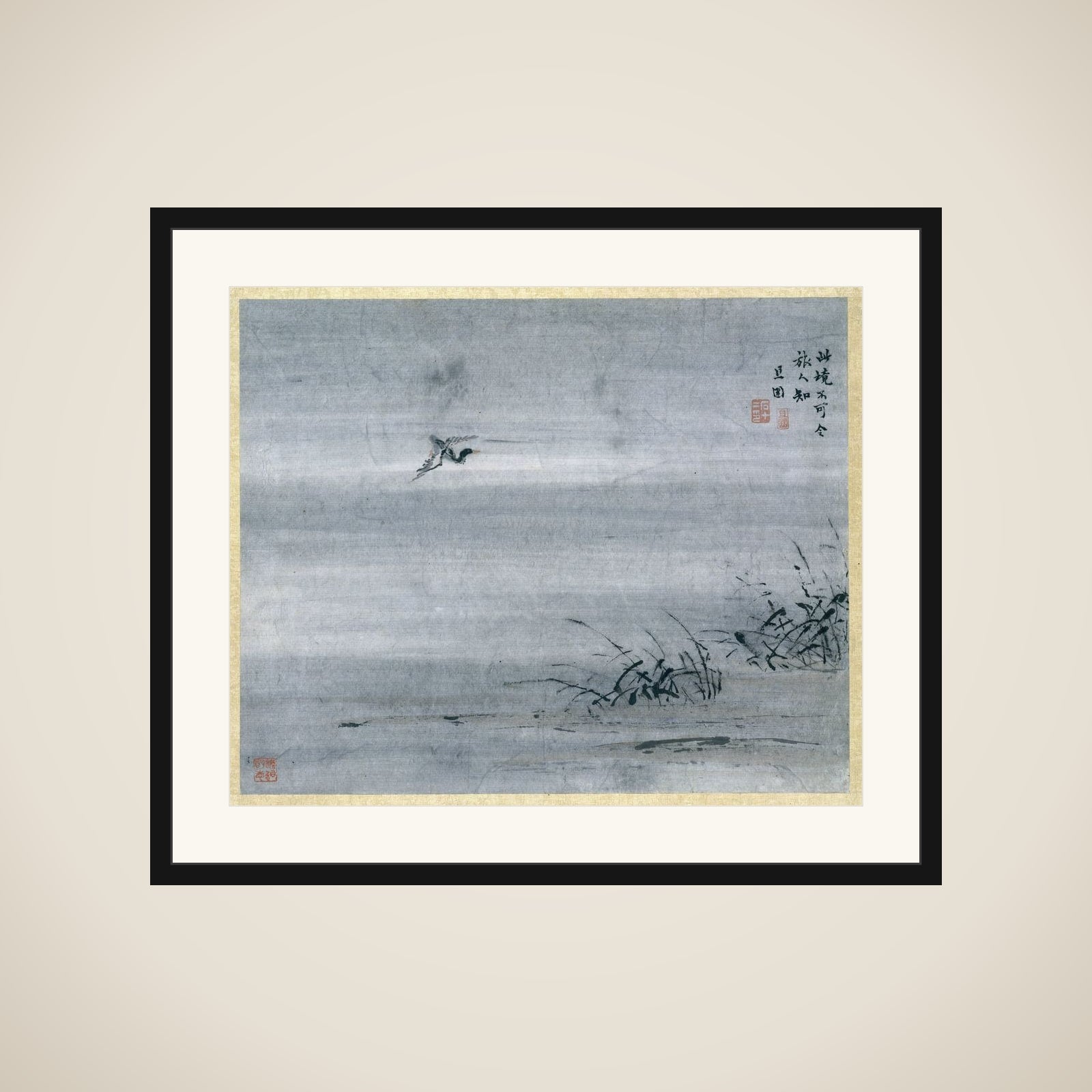 Schildering framed