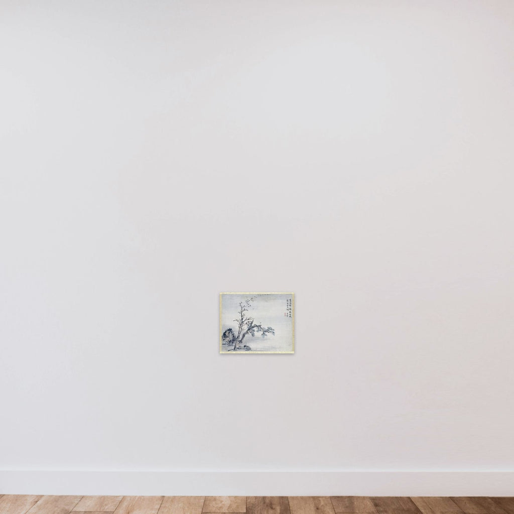 Schildering unframed — shown to scale
