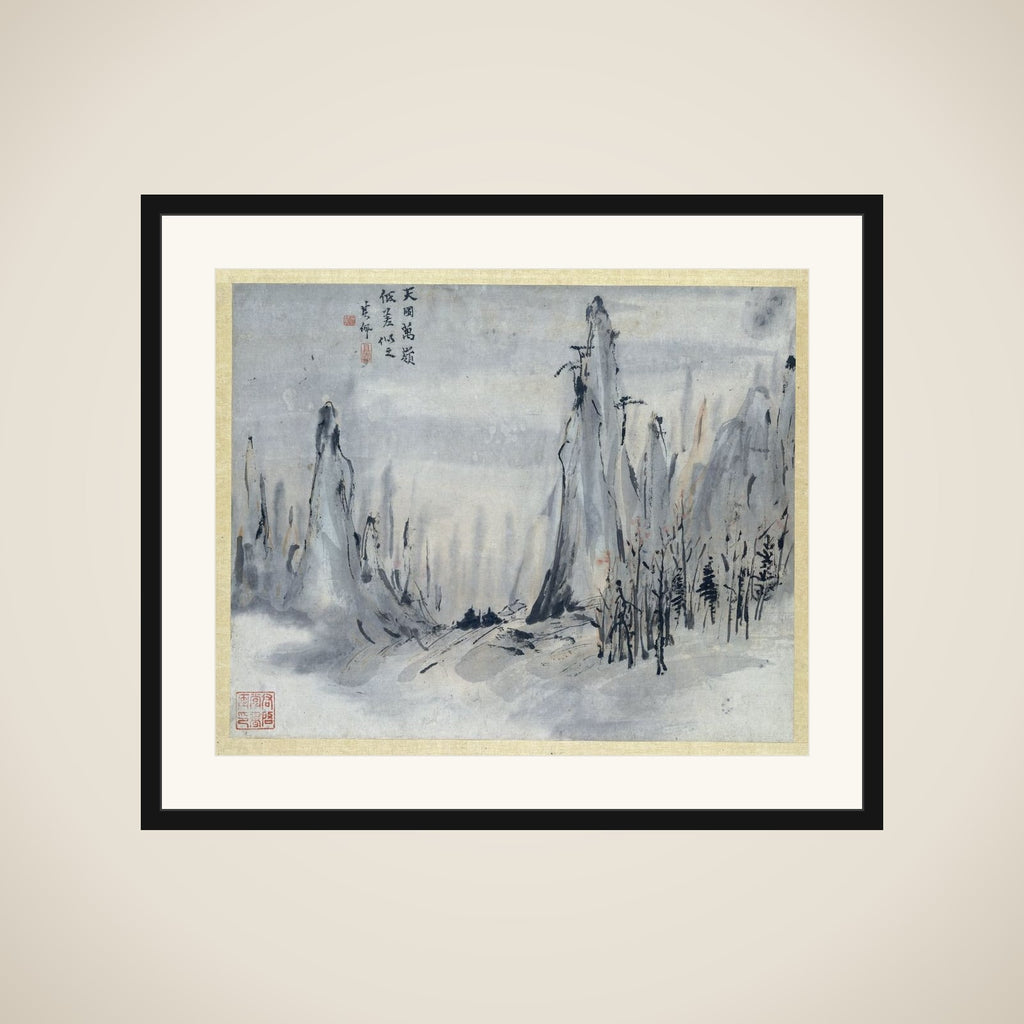 Schildering framed