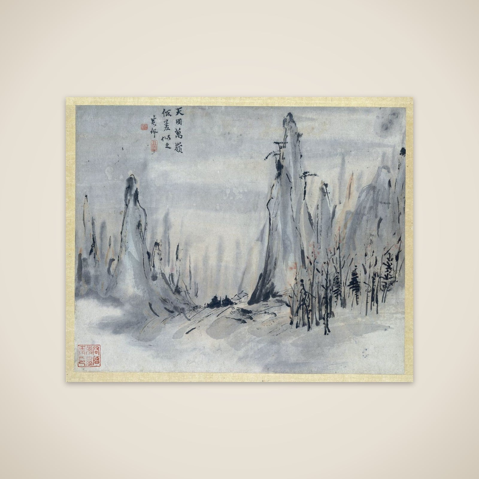 Schildering unframed print