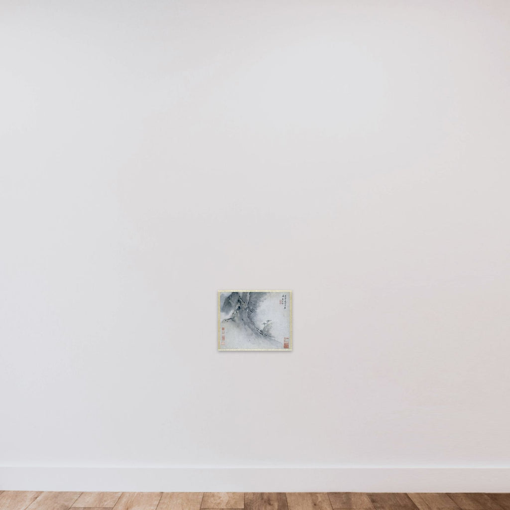 Schildering unframed — shown to scale
