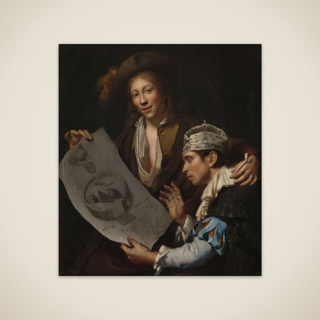 Allegory on the French Invasion of 1672 unframed print