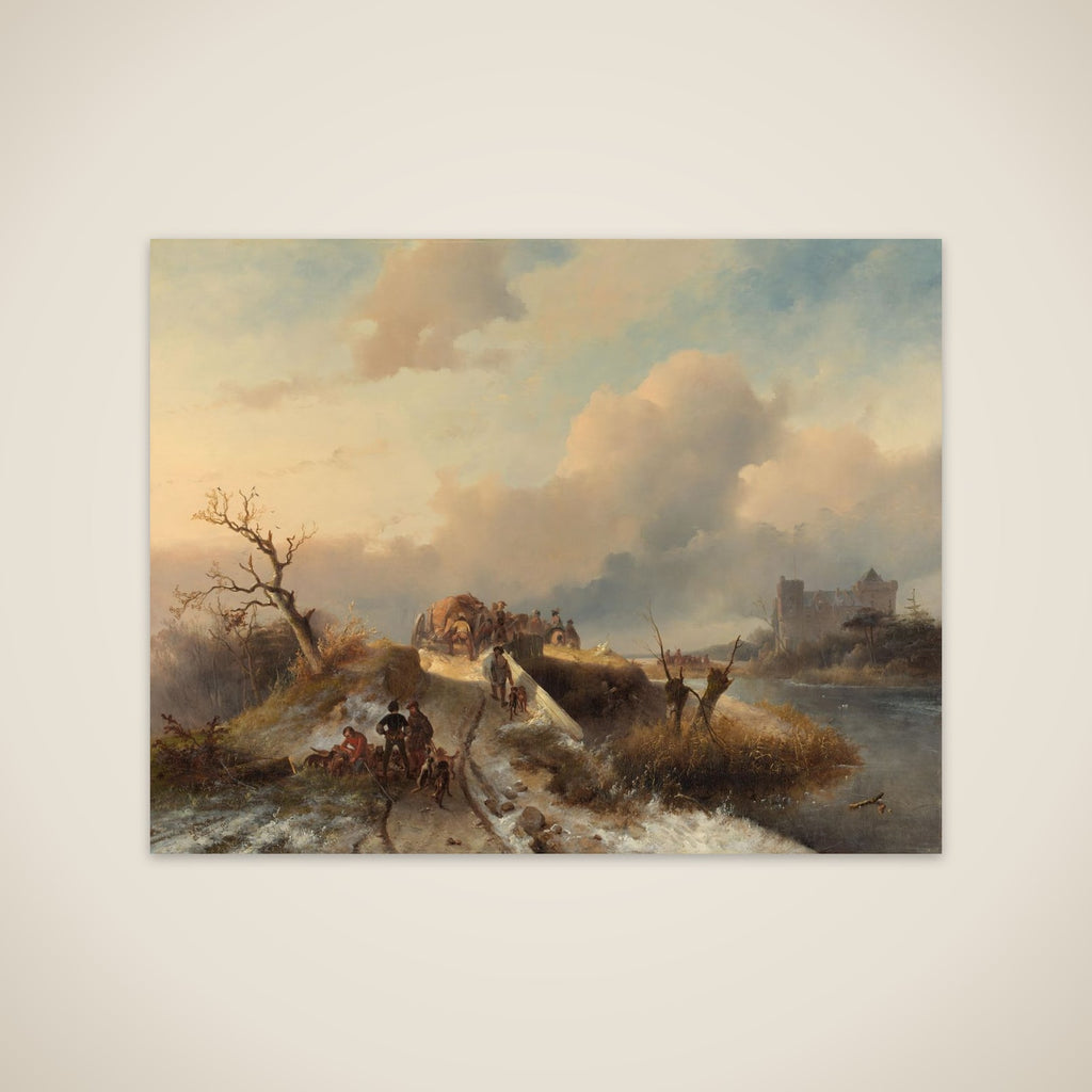 Return from the Hunt unframed print