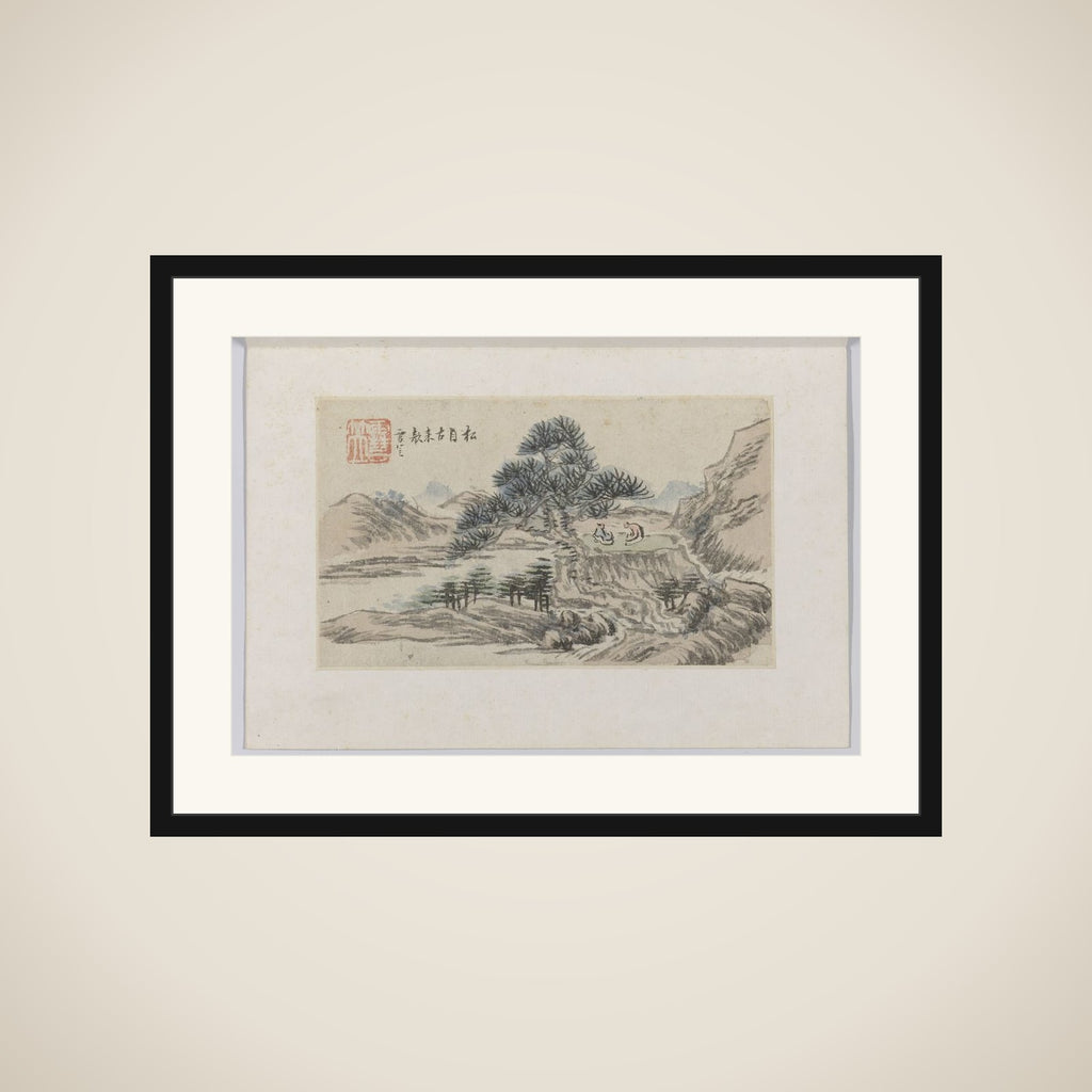 Landscape framed