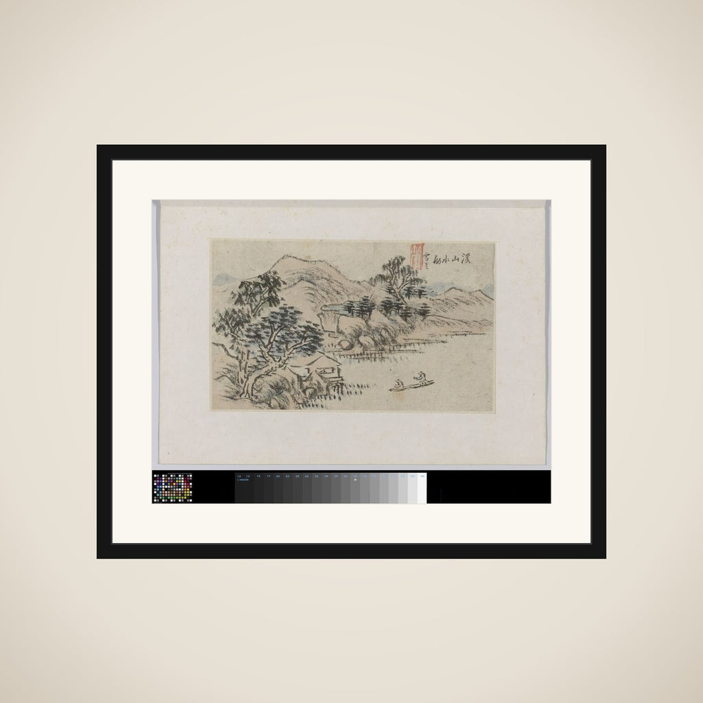 Landscape framed