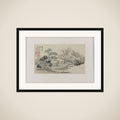 Landscape framed
