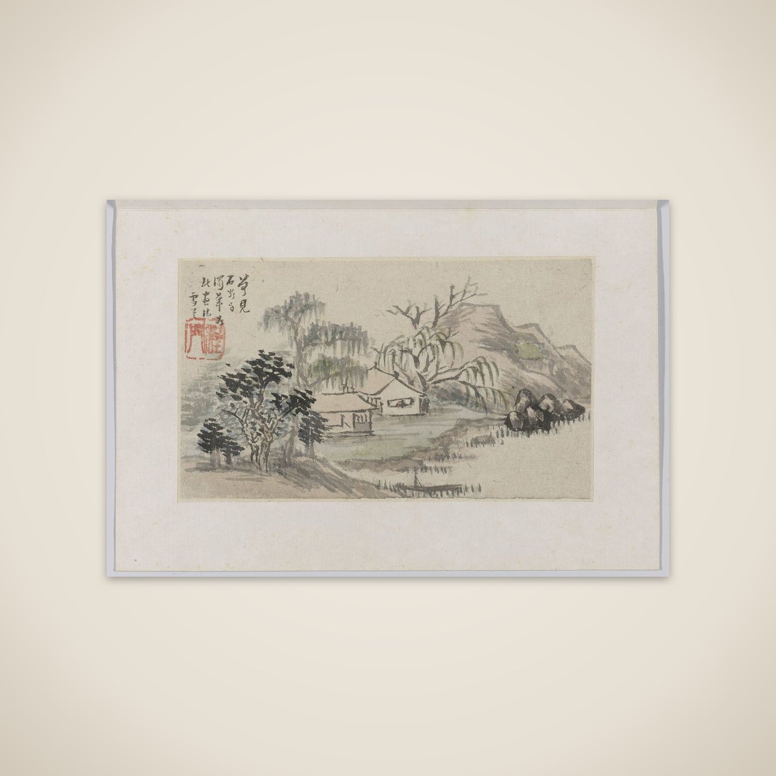 Landscape unframed print