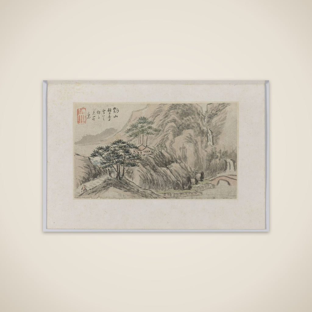 Landscape unframed print