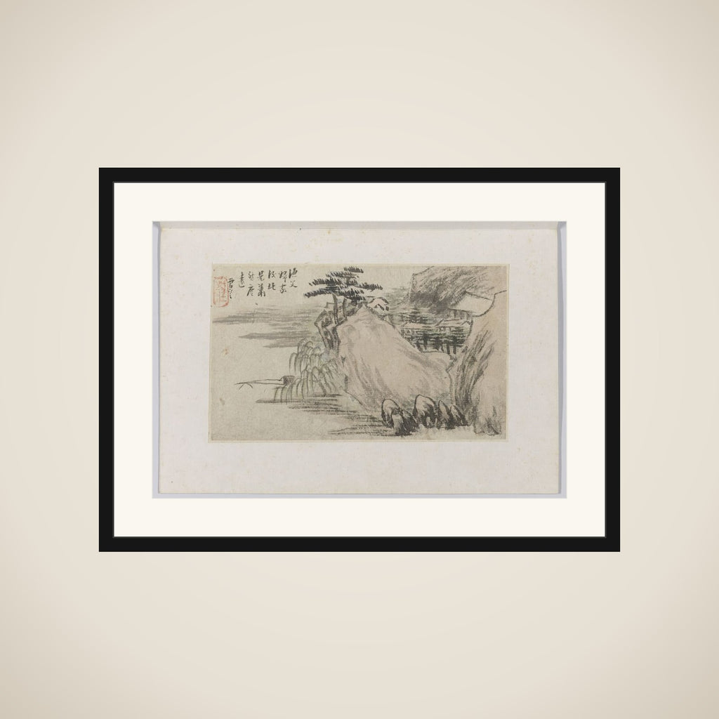 Landscape framed
