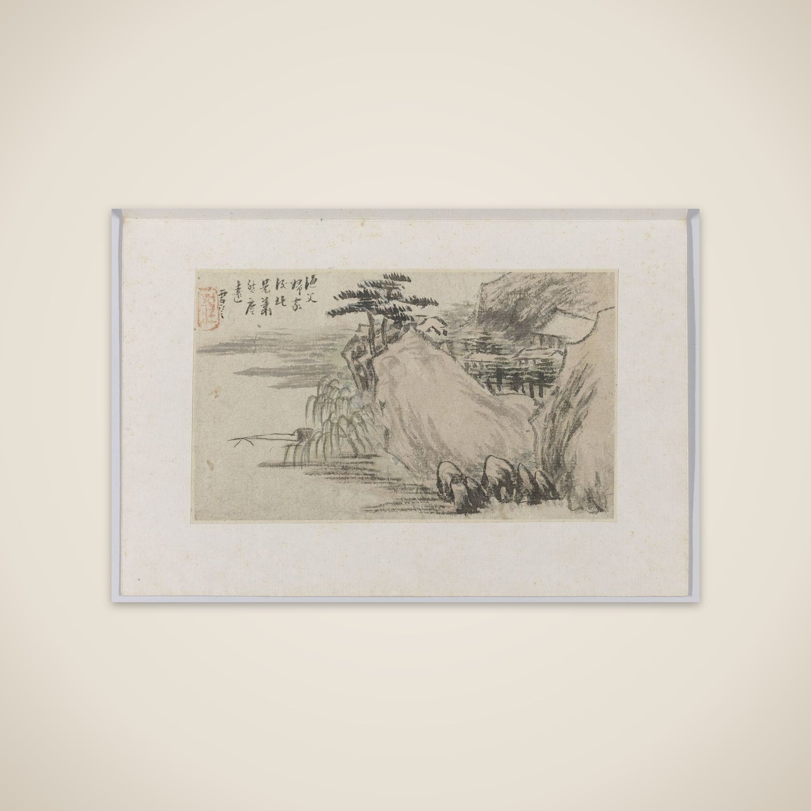 Landscape unframed print