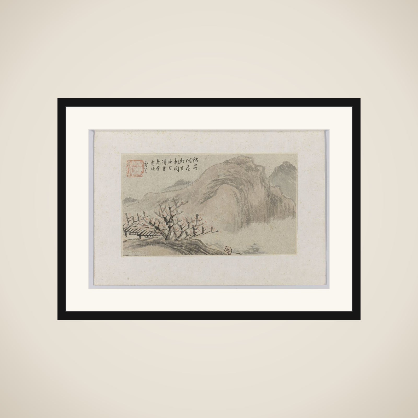 Landscape framed