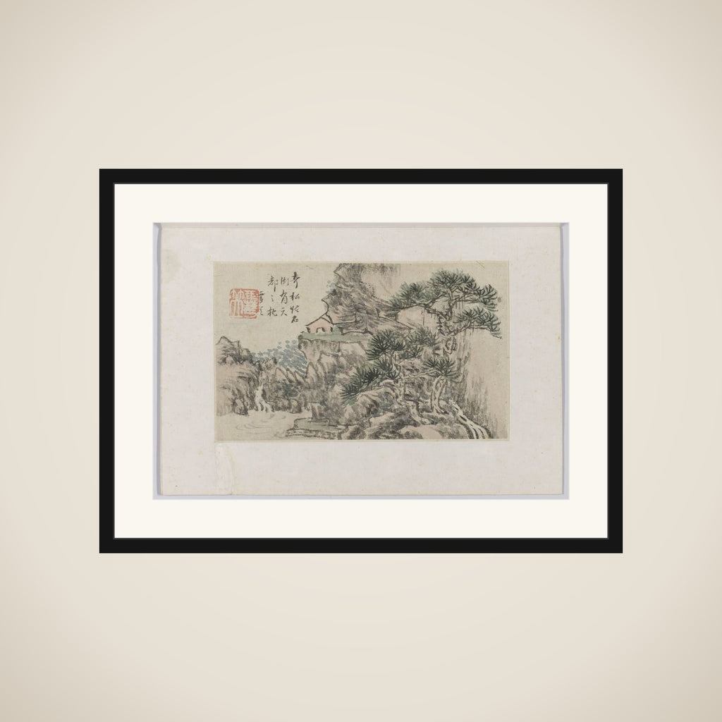 Landscape framed