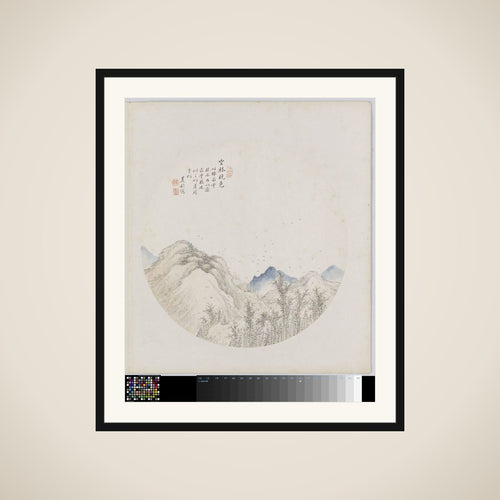 Albumblad framed